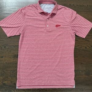 johnnie-O Indiana University IU performance polo shirt Medium